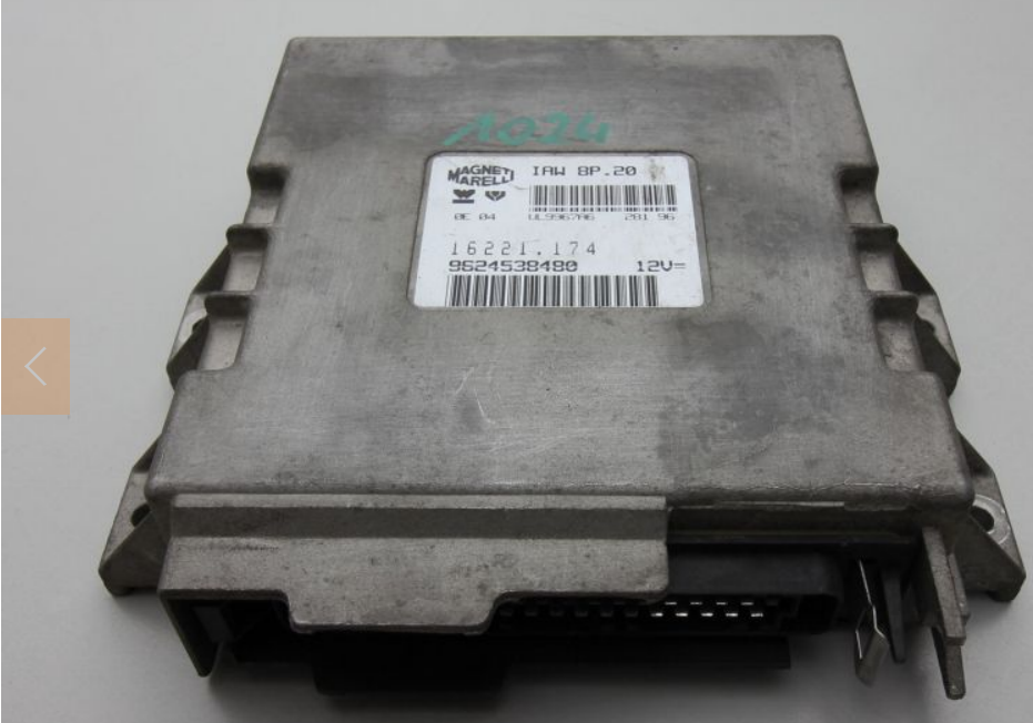 CITROEN PEUGEOT ECU MODULE – KAF ECU CITROEN PEUGEOT 9624538480, IAW8P20, 16221174