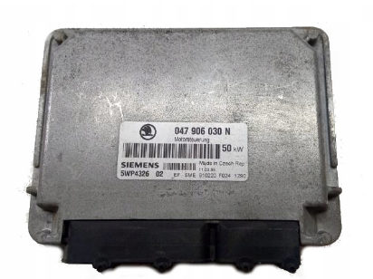 SKODA FELICJA ECU MODULE -KAF ECU SKODA FELICJA 047906030N 5WP4326 02